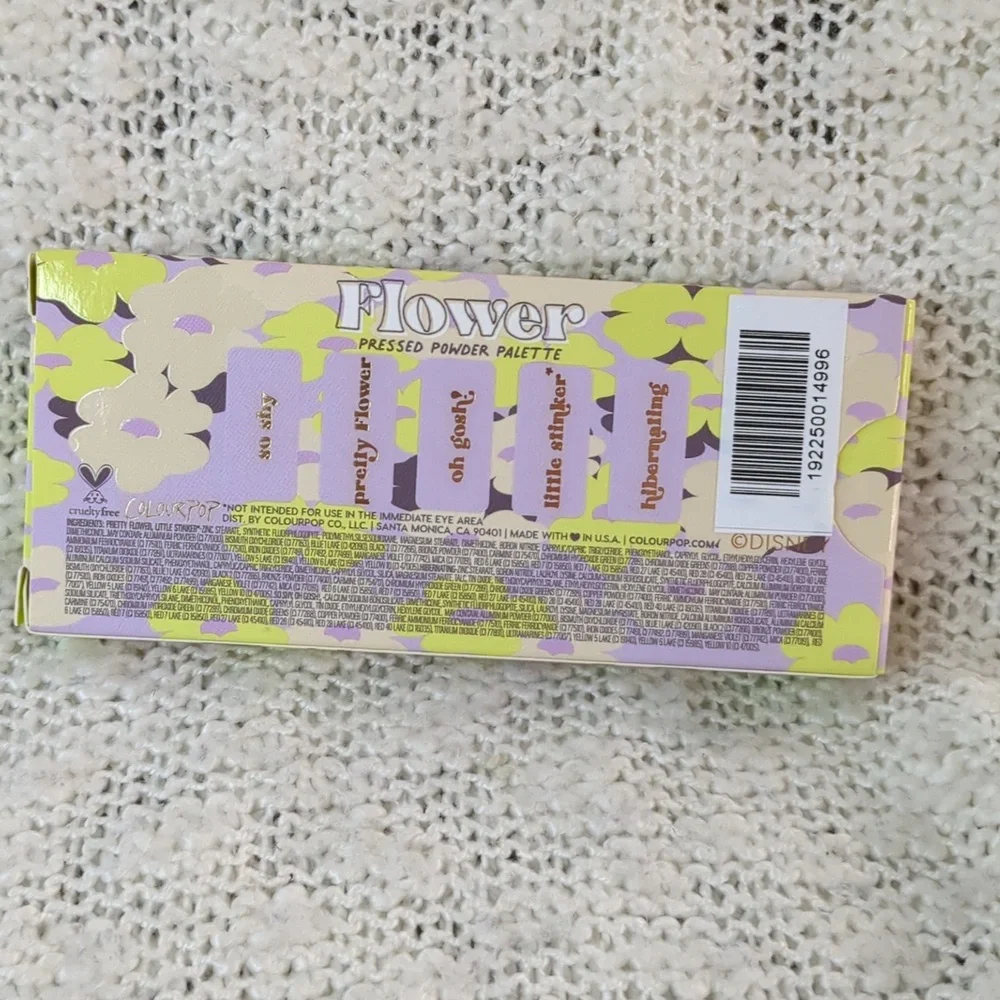 Colourpop Disney Bambi Pressed Powder Palette in Flower, 5.5g/0.19oz